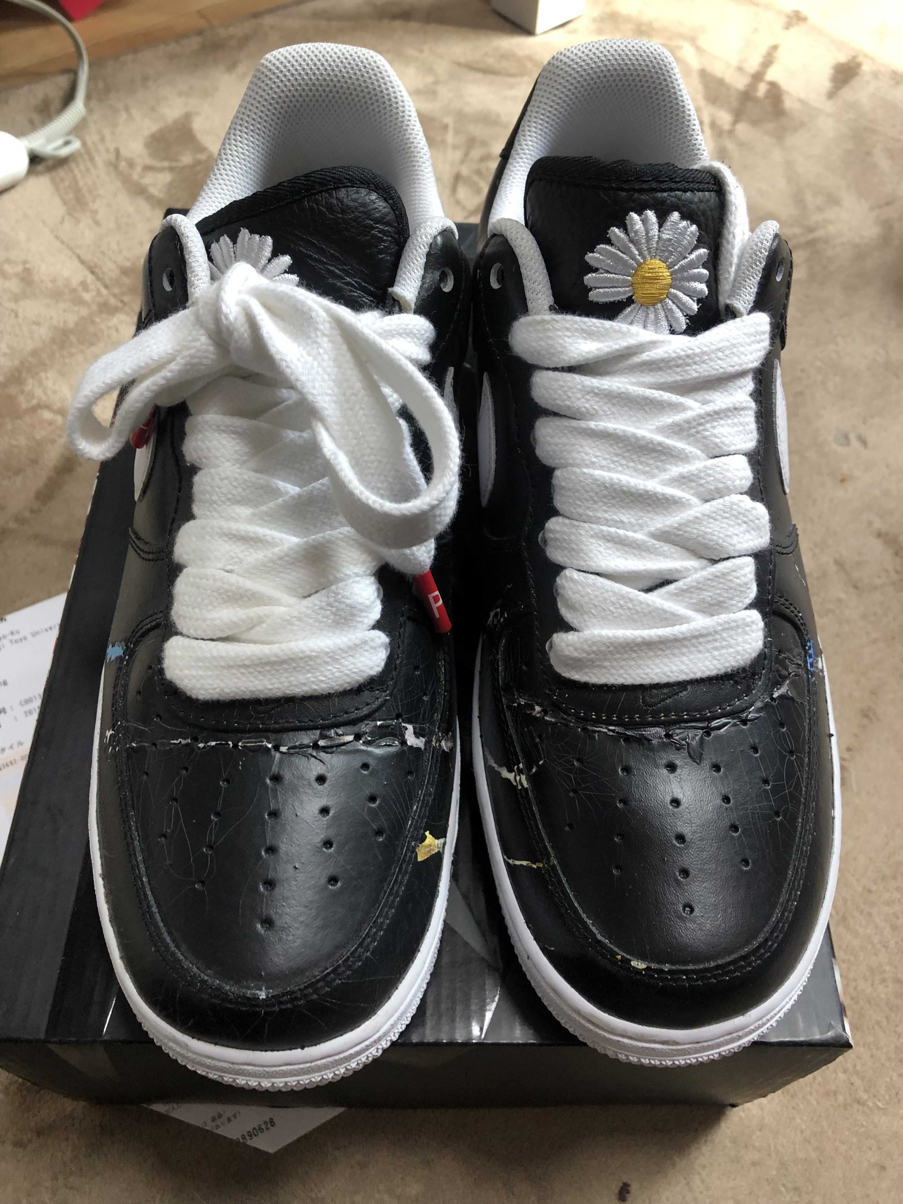 PEACEMINUSONE × Nike Air Force 1 Low Para Noise "Black" / G-DRAGON