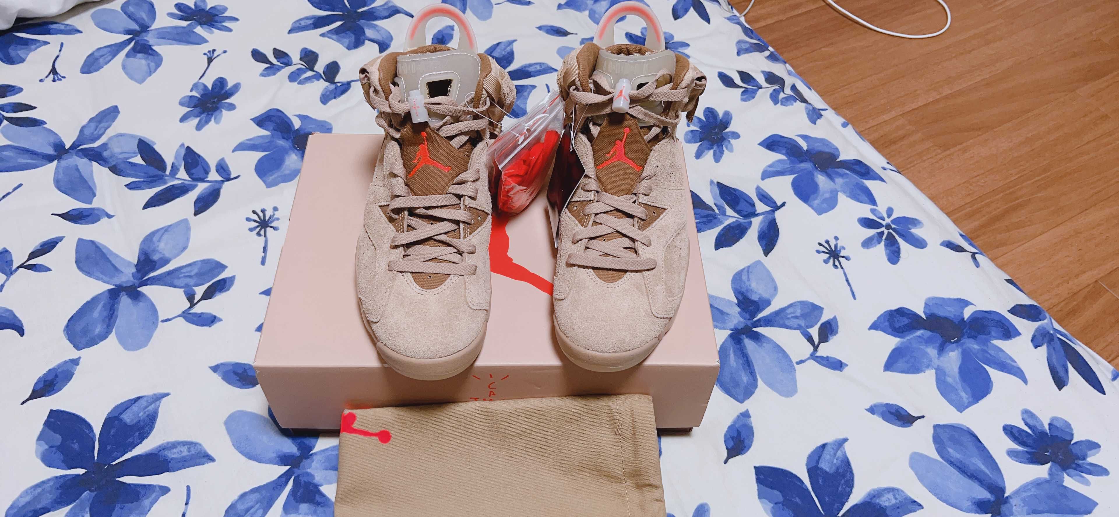 Travis Scott × Nike Air Jordan 6 "British Khaki"