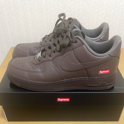 Supreme × Nike Air Force 1 Low "Baroque Brown"