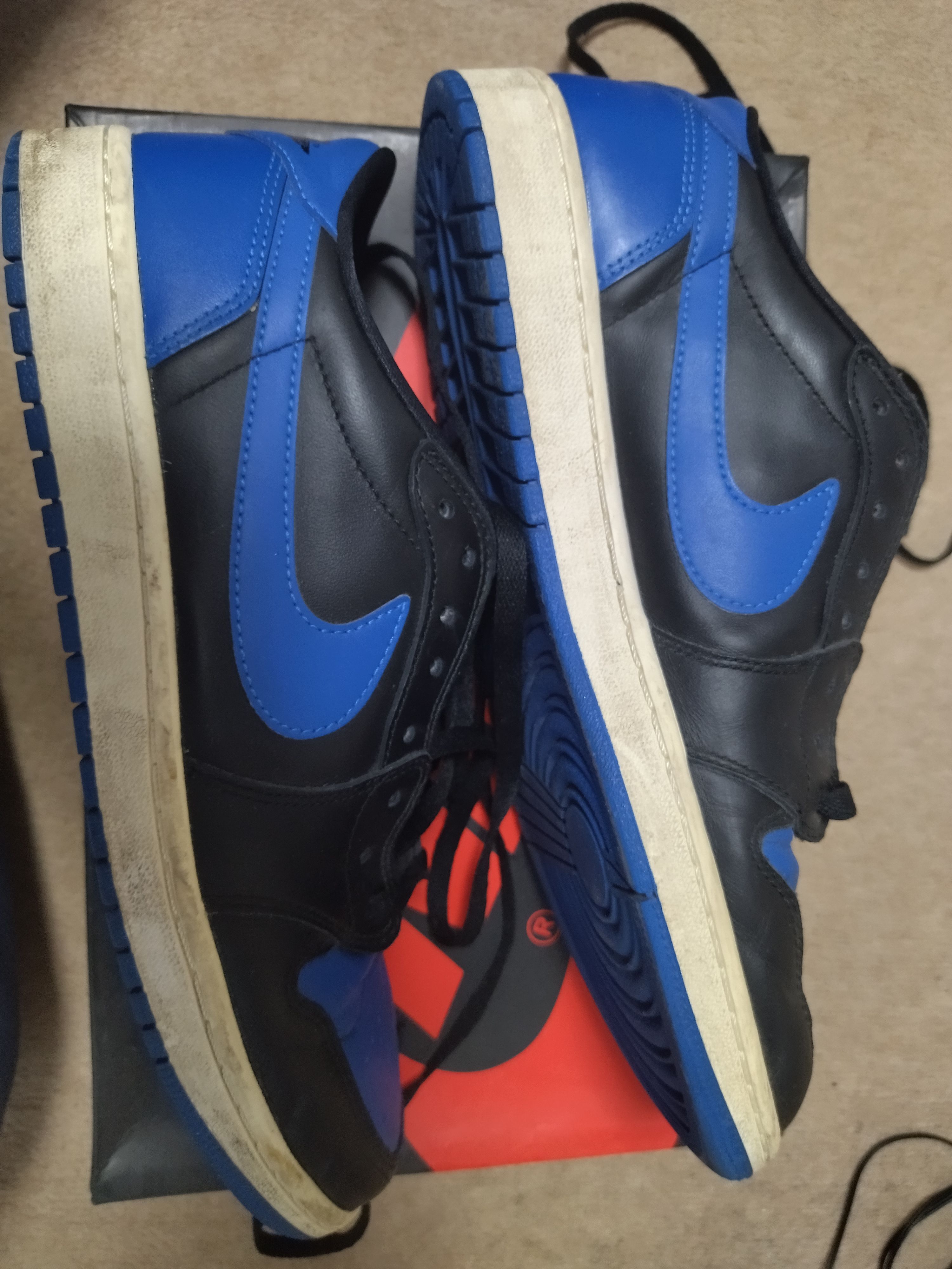 NIKE AIR JORDAN 1 RETRO LOW ROYAL (2015)