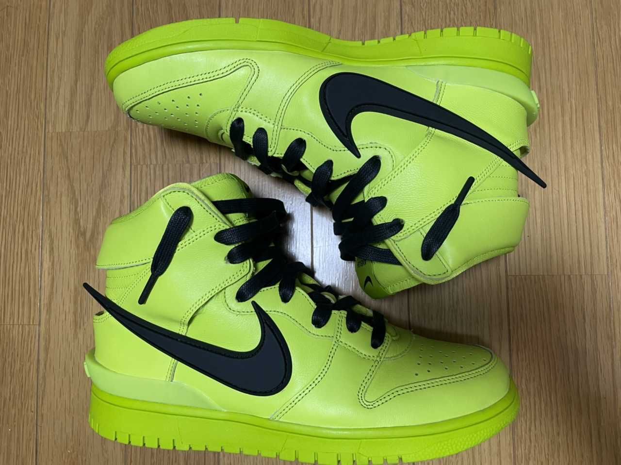 AMBUSH × NIKE DUNK HIGH "FLASH LIME"