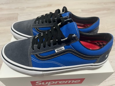 Supreme × Vans Old Skool "Blue"