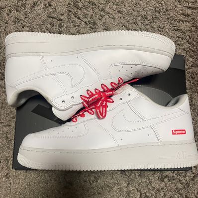 Supreme × Nike Air Force 1 Low "White"