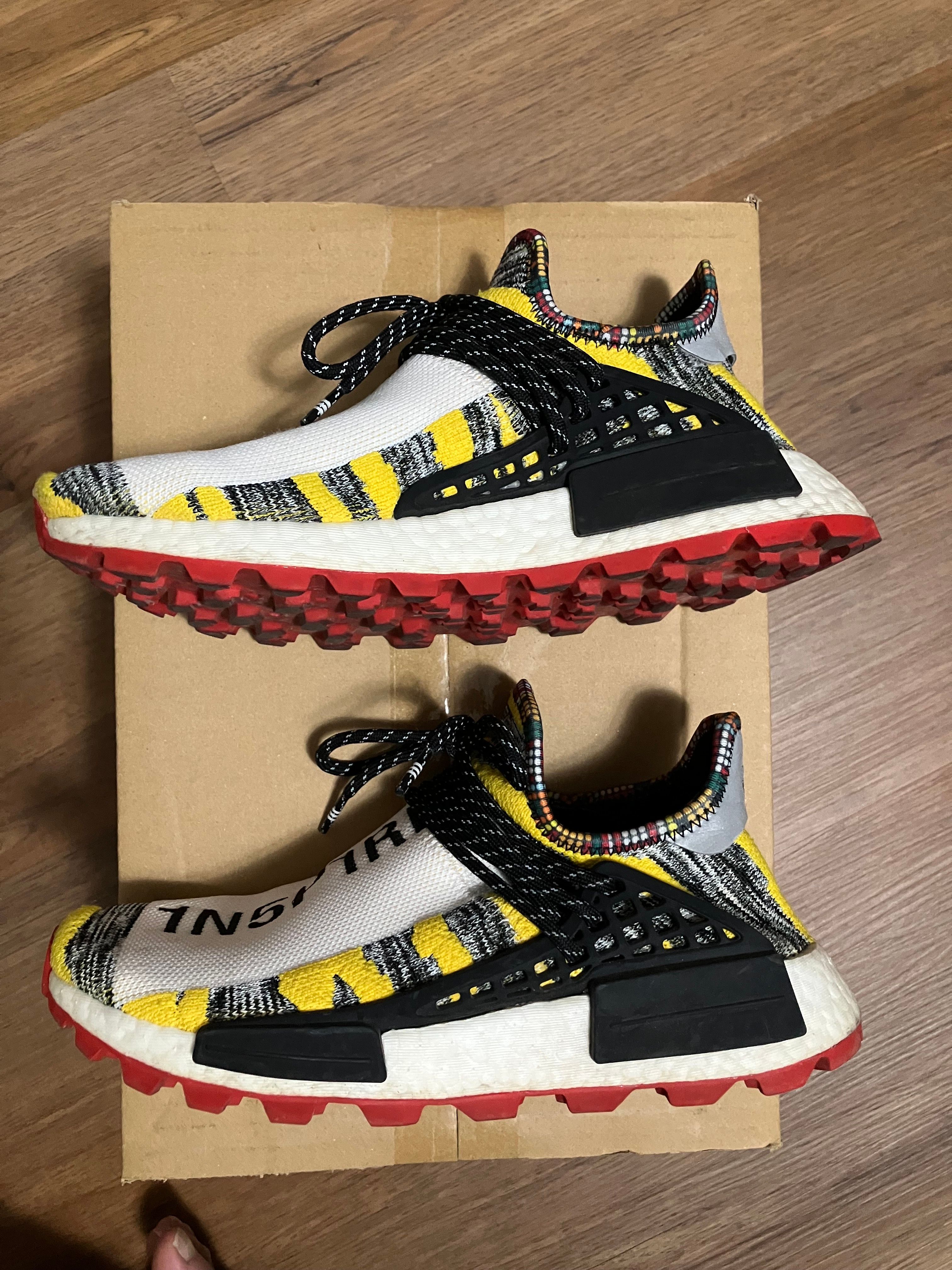 Pharrell Williams × adidas NMD Hu SOLAR PACK "RED"