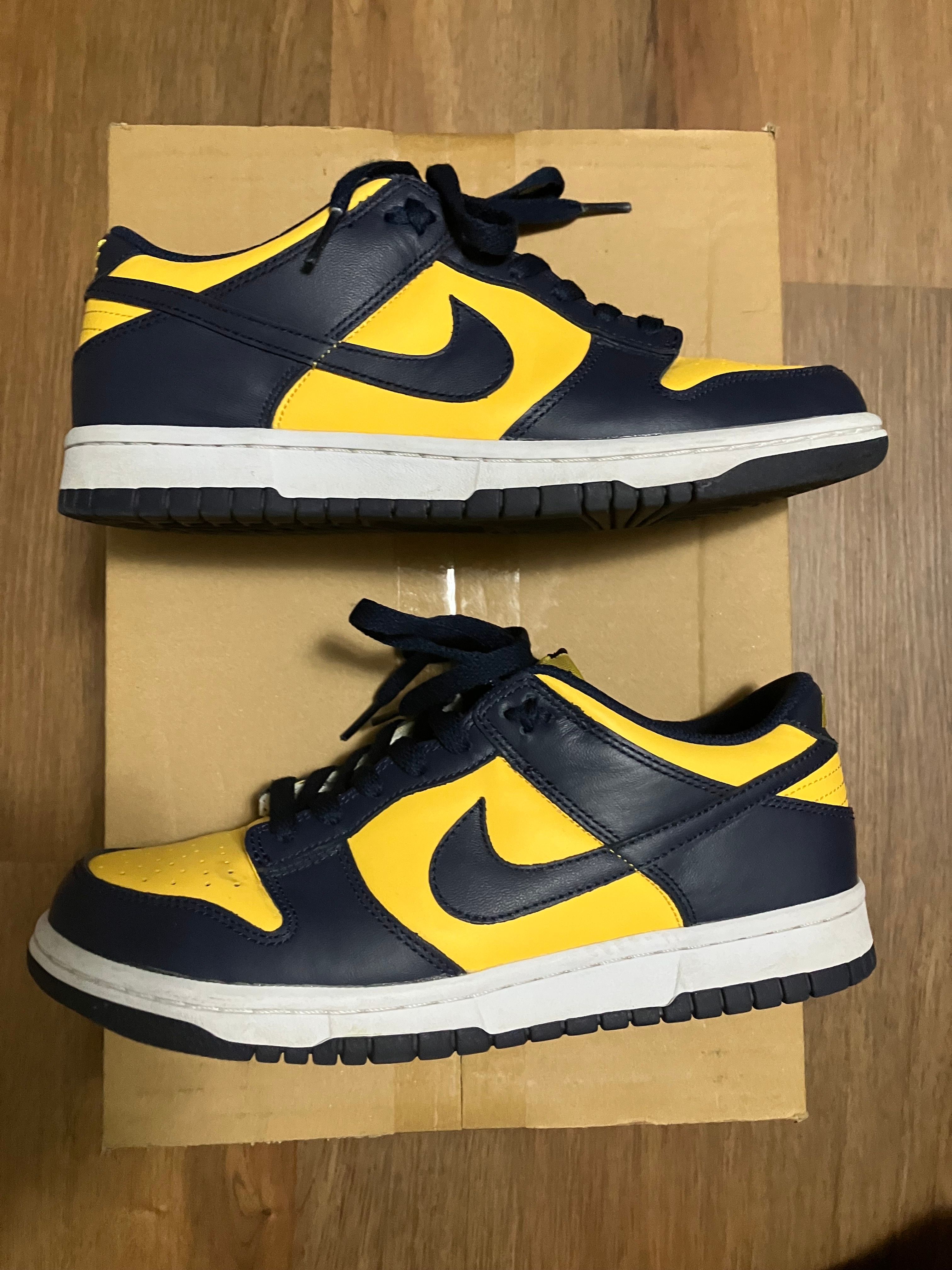 NIKE GS DUNK LOW "MICHIGAN"
