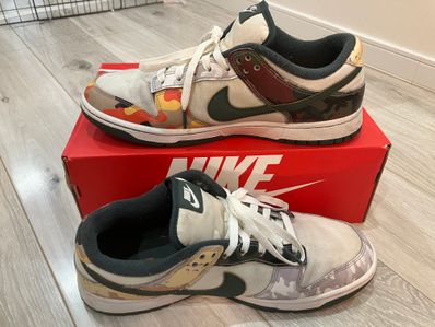 Nike Dunk Low "Sail Multi Camo"