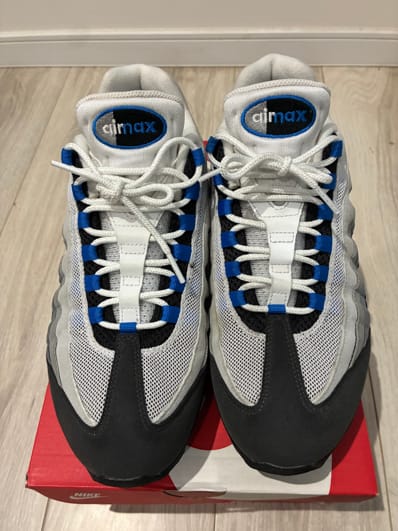 Nike Air Max 95 OG Big Bubble "Cool Grey/Blue Spark"