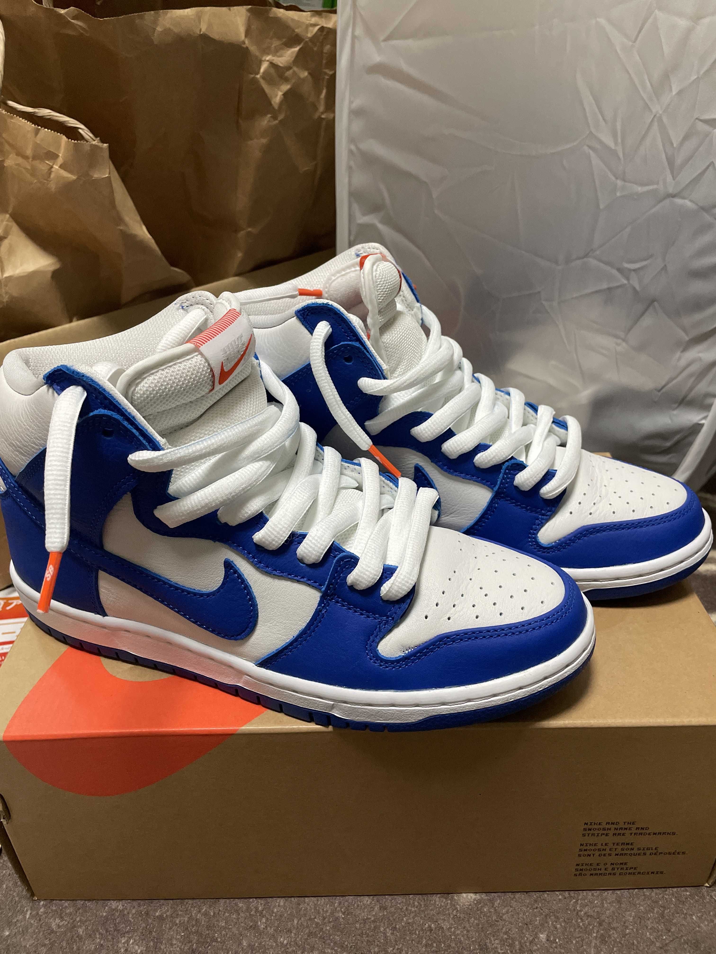 Nike SB Dunk High Orange Label "Kentucky" 