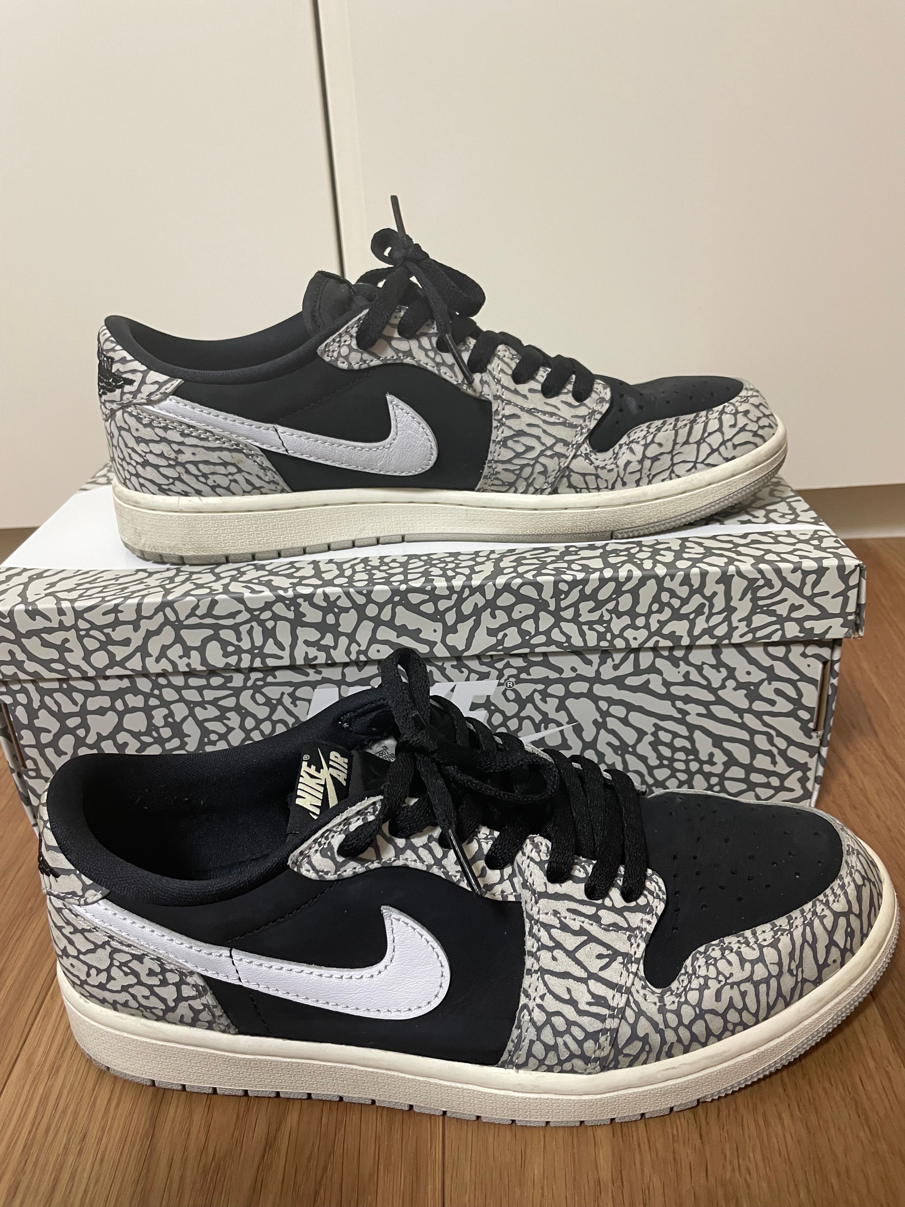 Nike Air Jordan 1 Retro Low OG "Black Cement"