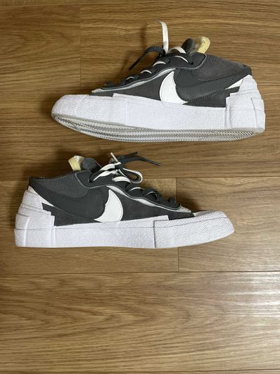Sacai × Nike Blazer Low "Iron Grey"