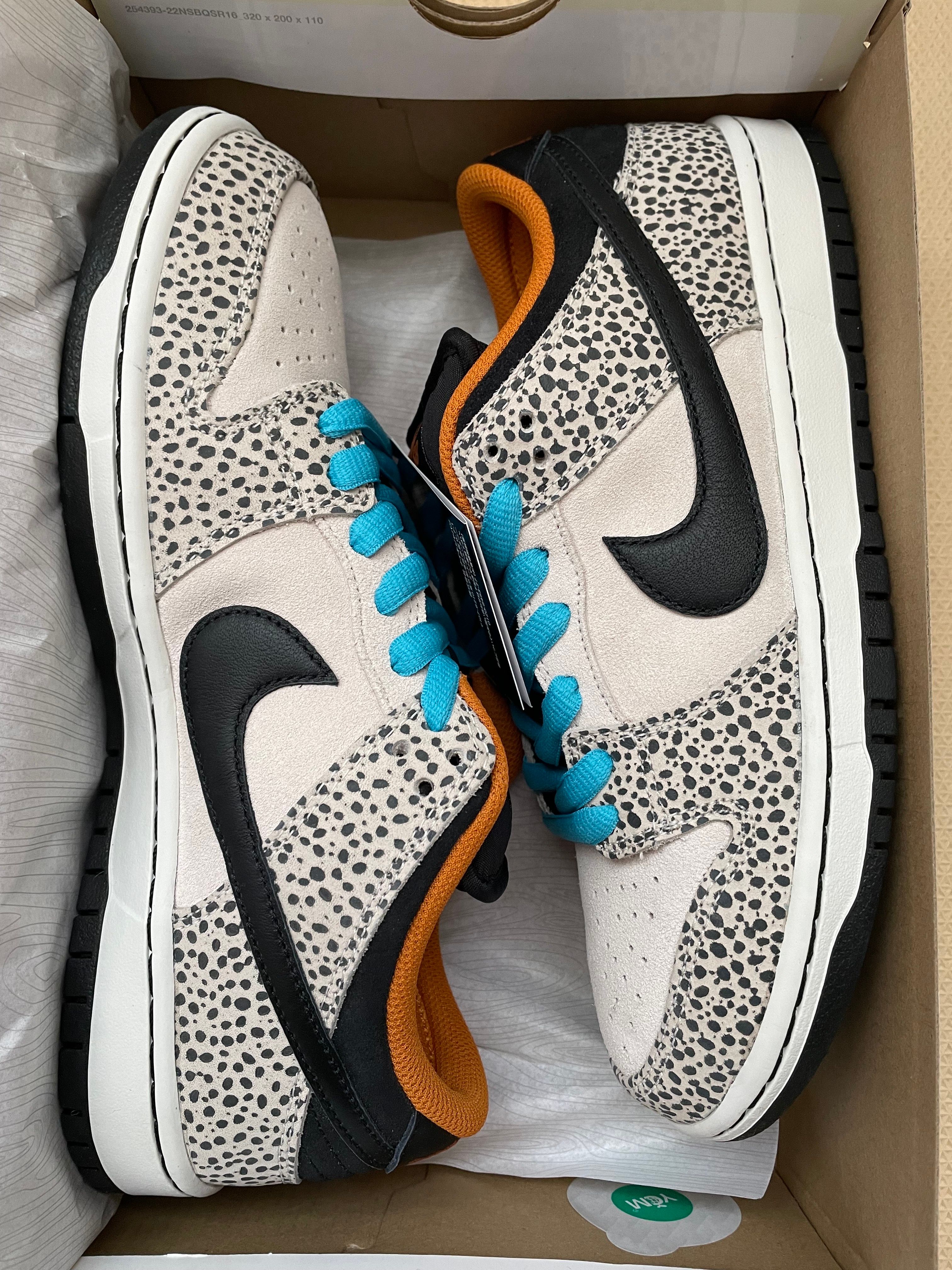 Nike SB Dunk Low Pro Electric Safari "Phantom and Black"