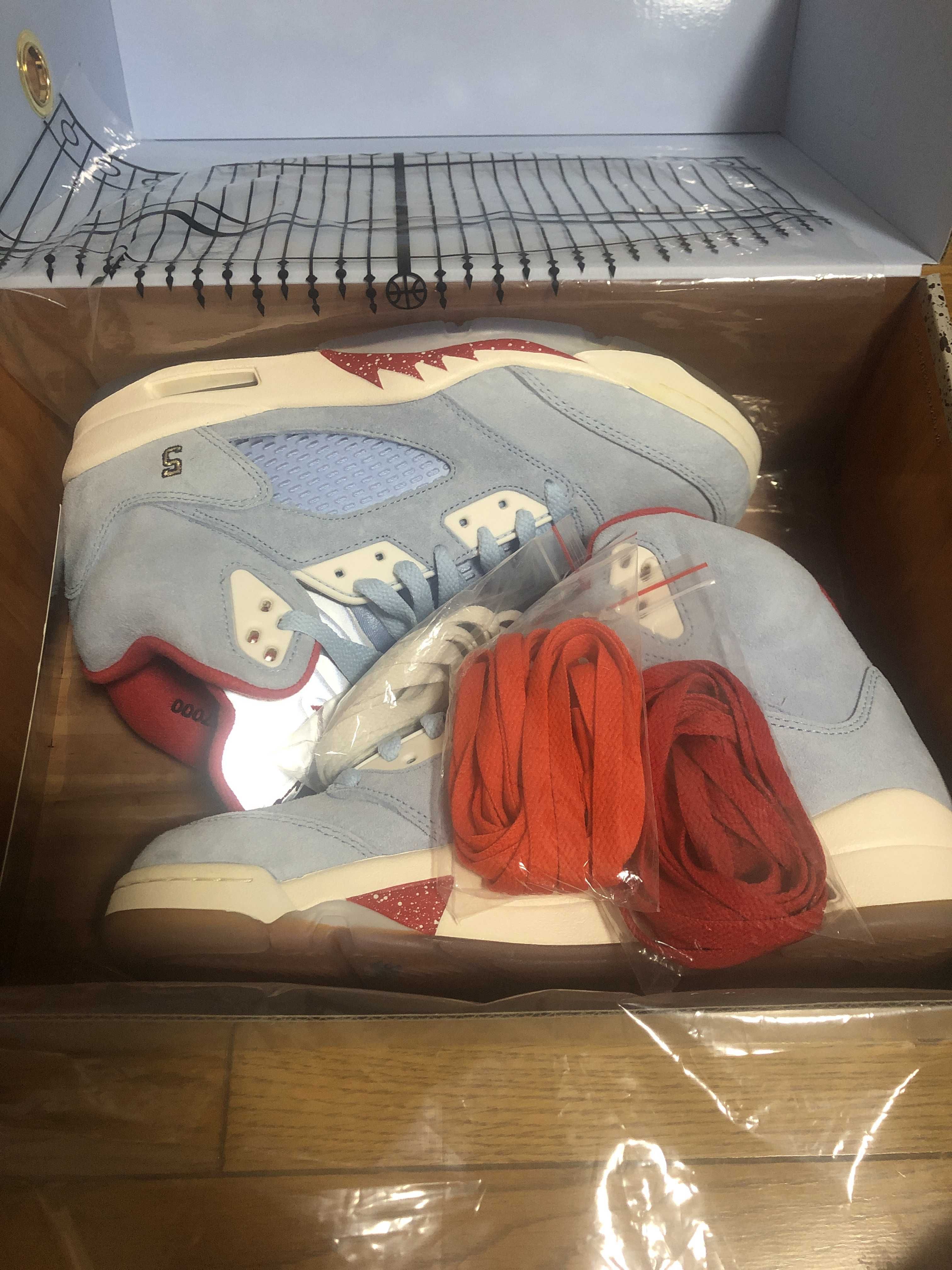 Trophy Room × Nike Air Jordan 5 JSP PACK "Ice Blue"