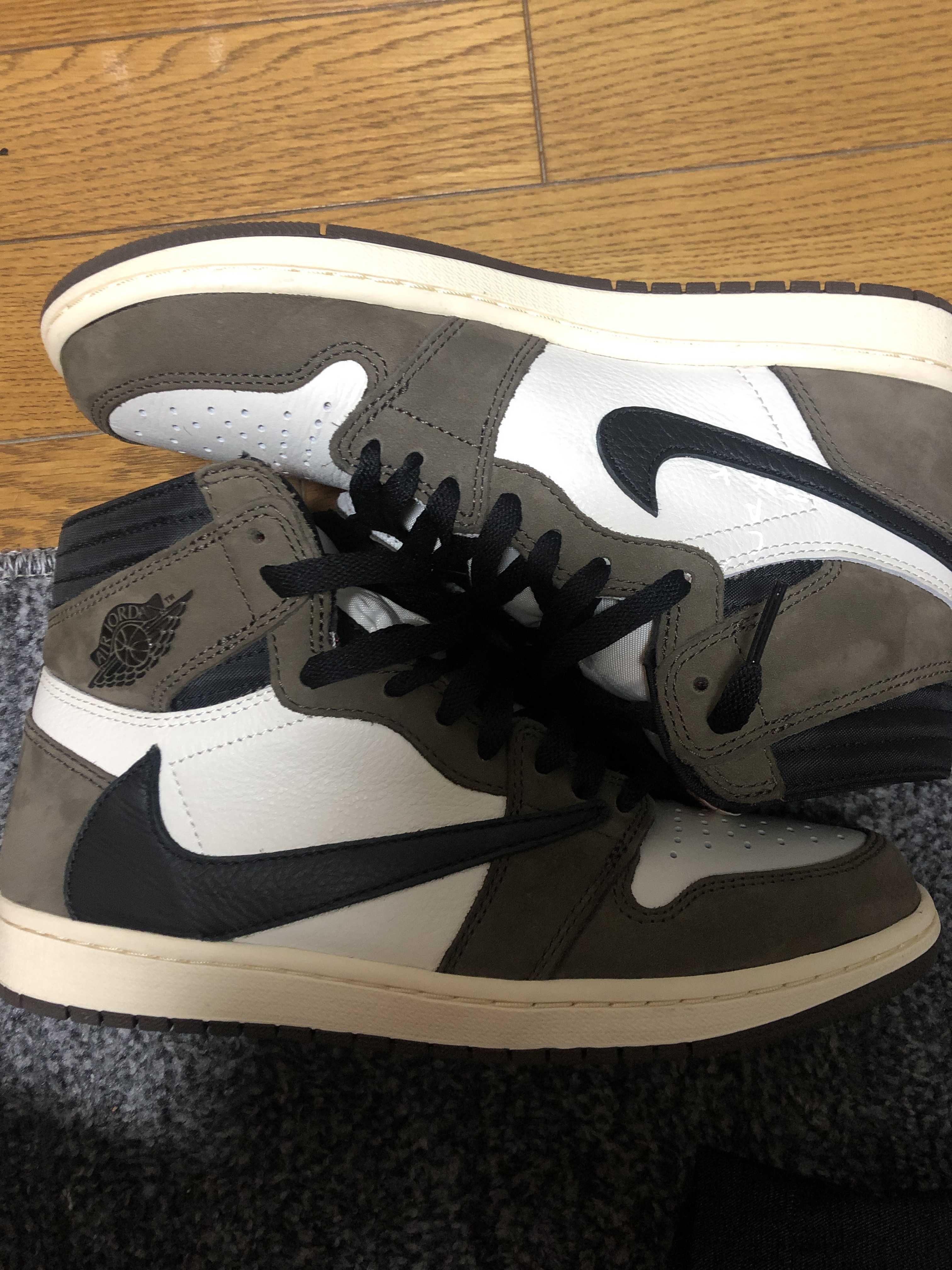 Travis Scott × Nike Air Jordan 1 Retro High OG TS SP "Sail/Dark Mocha"