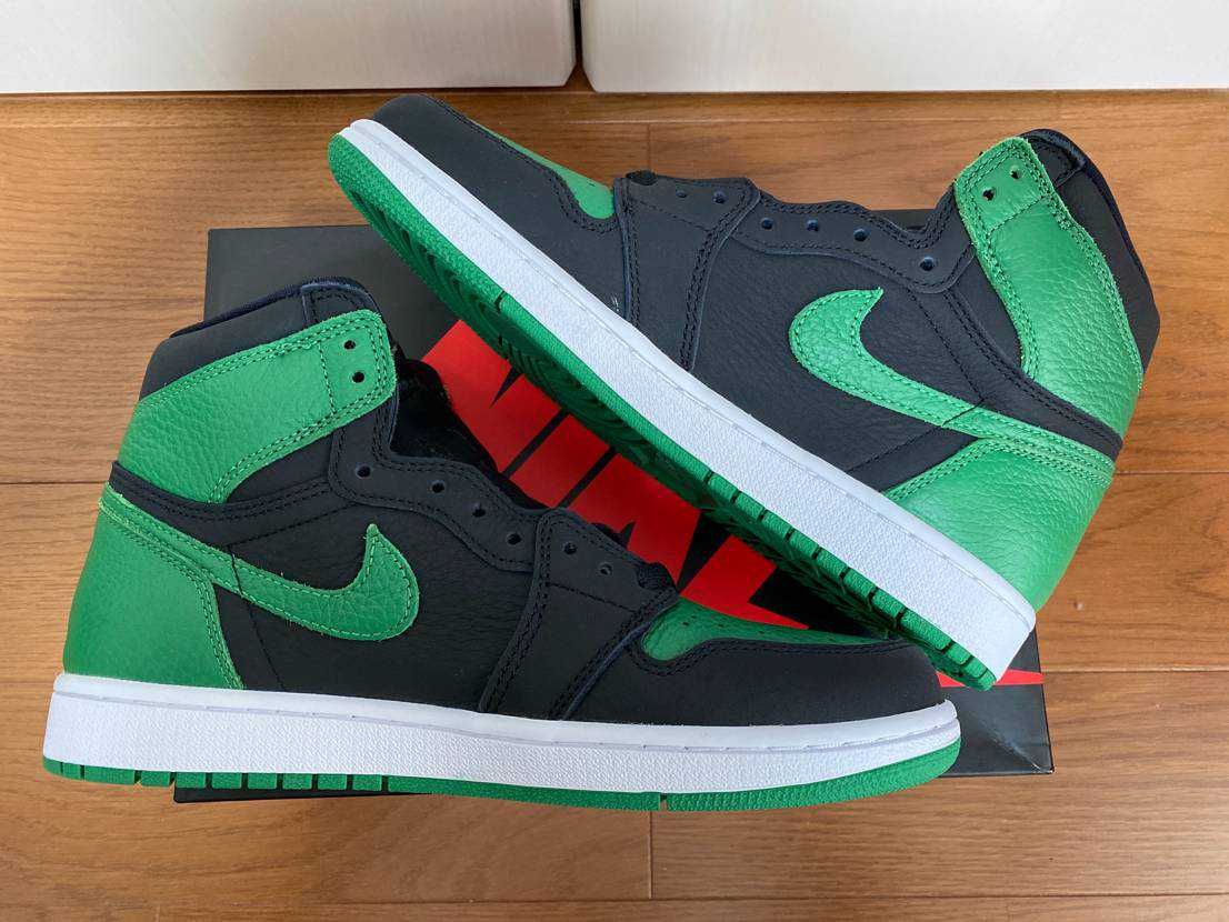 Nike Air Jordan 1 Retro High OG "Black/Pine Green" (2020)      