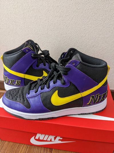 Nike Dunk High EMB "Lakers"