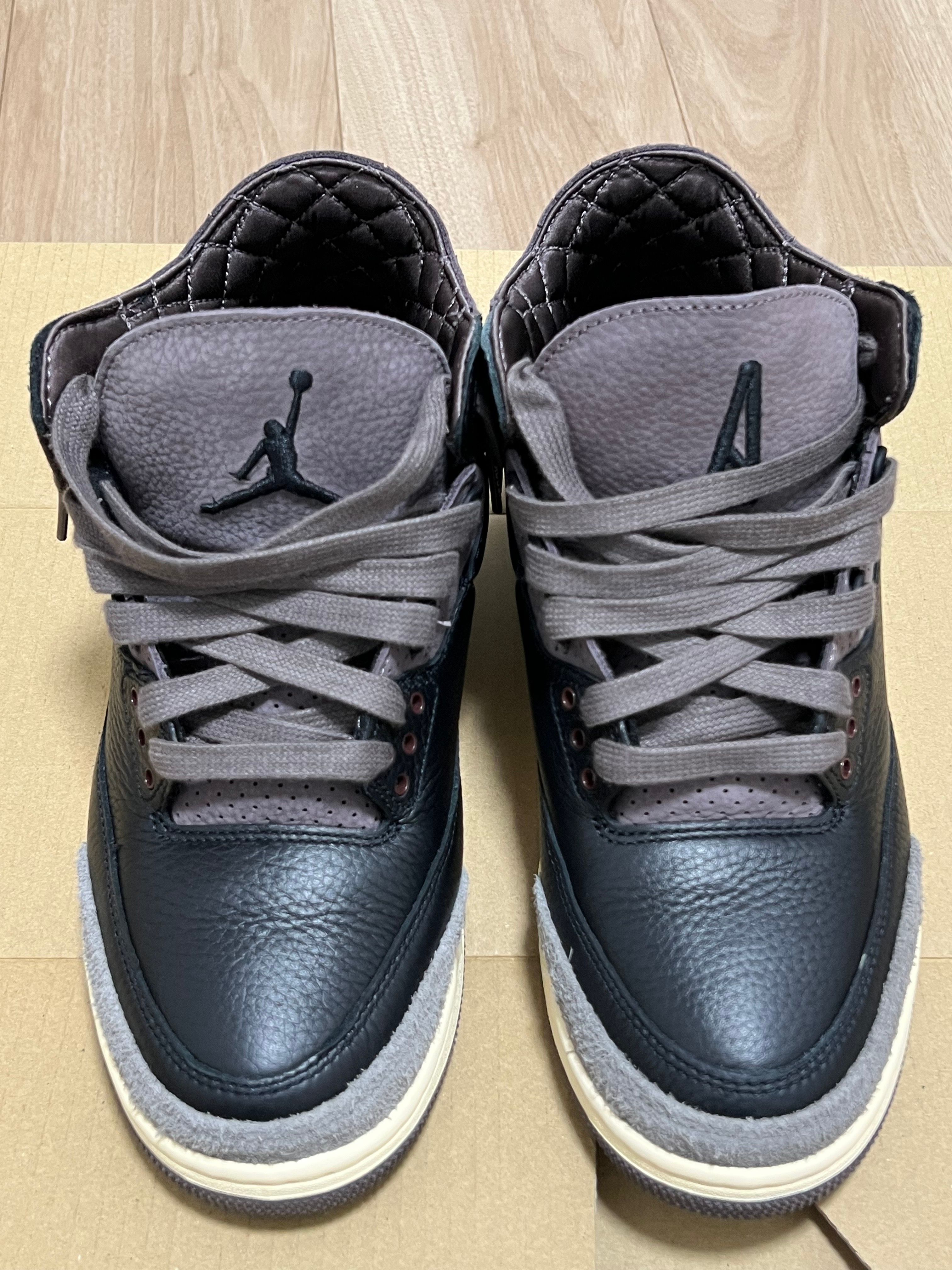 A Ma Maniere × Nike Women's Air Jordan 3 Retro OG SP "Black and Flat Pewter/WYWS"