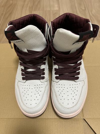A Ma Maniere × Nike Air Jordan 1 Retro High OG "Sail and Burgundy"