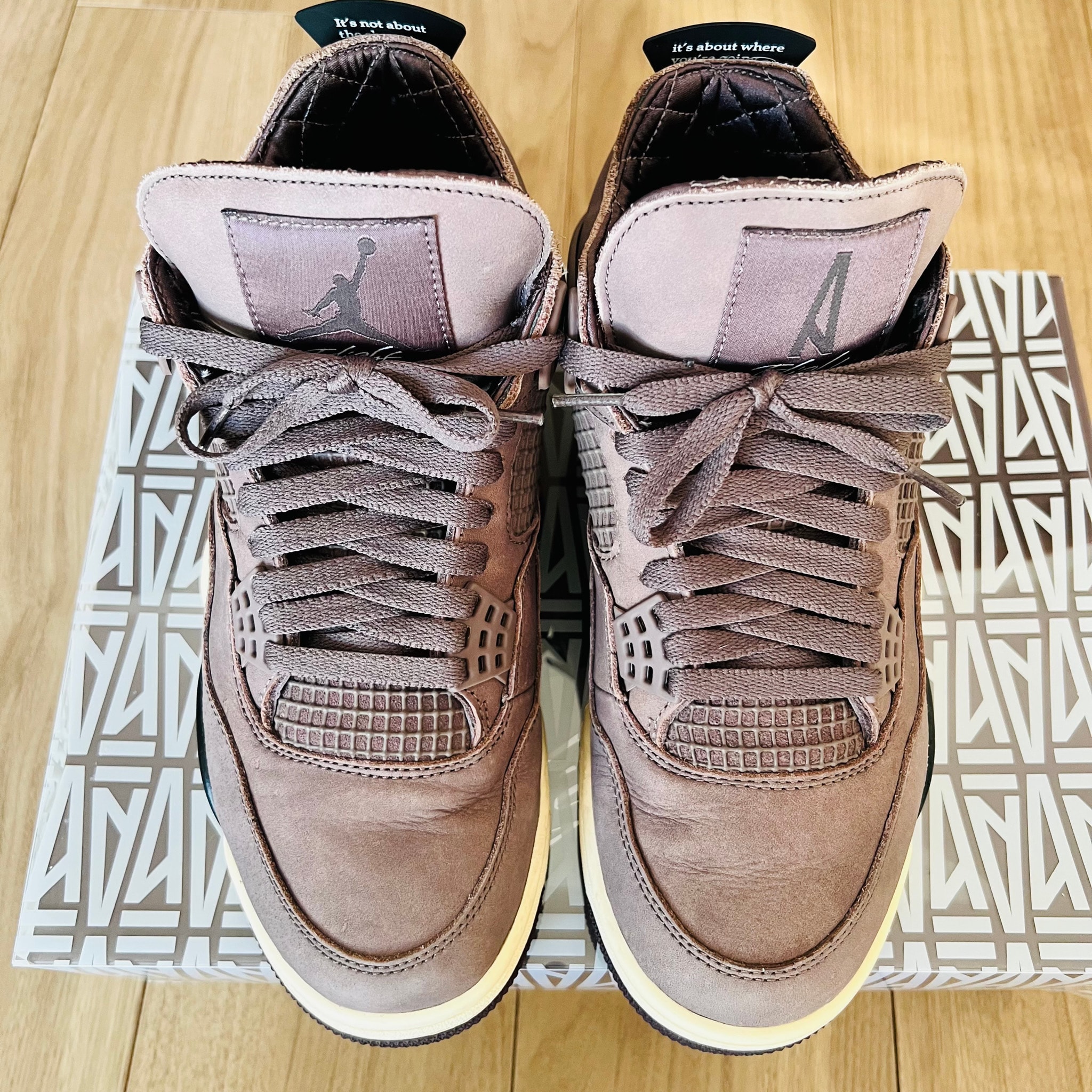 A Ma Maniere × Nike Air Jordan 4 "Violet Ore"