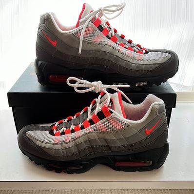 Nike Air Max 95 OG "White/Solar Red"