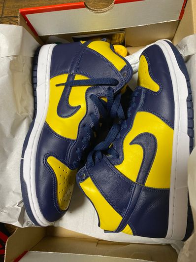 Nike Dunk High "Michigan"