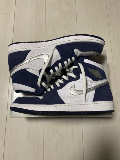 Nike Air Jordan 1 High OG CO.JP "White/Midnight Navy" (2020)(ブリーフケースなし)