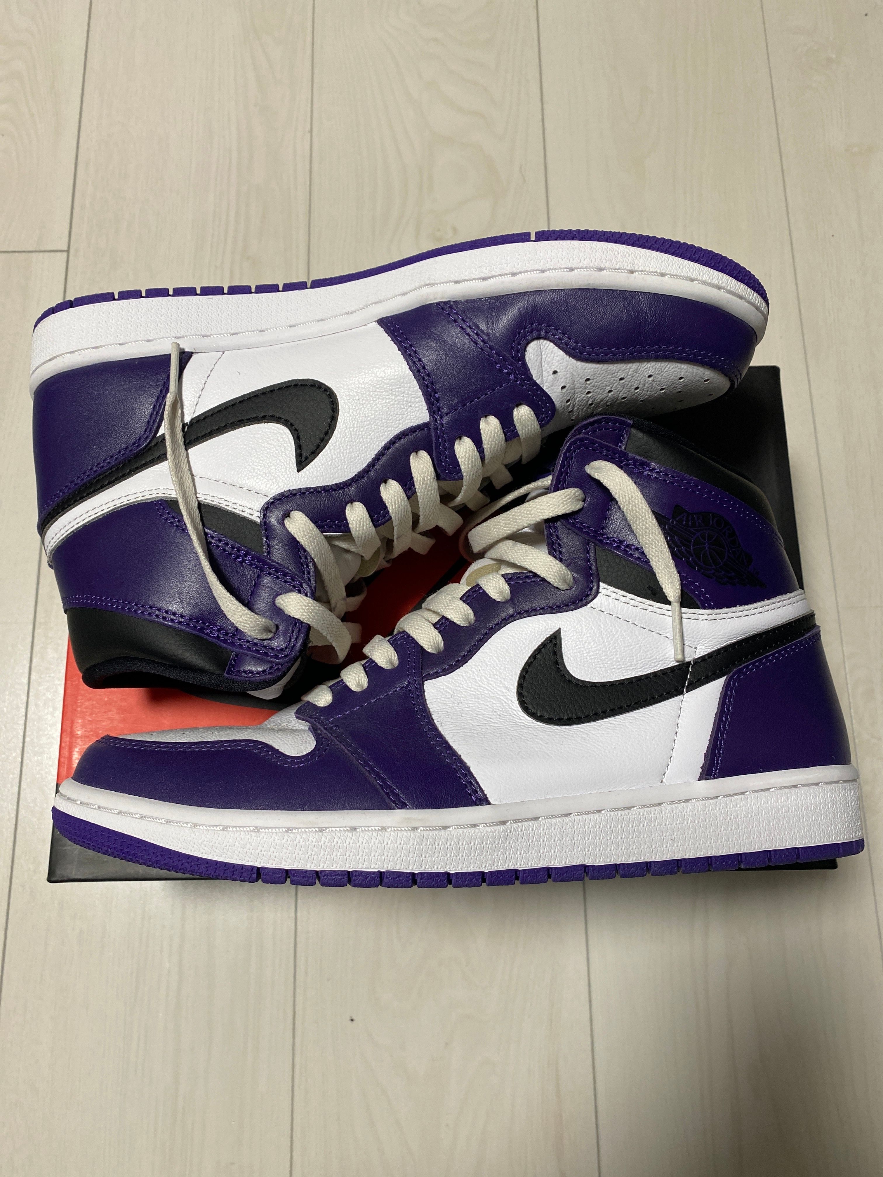 Nike Air Jordan 1 Retro High OG "Court Purple White/Black" (2020)   