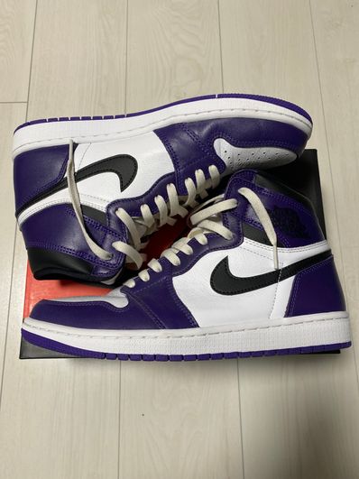 Nike Air Jordan 1 Retro High OG "Court Purple White/Black" (2020)