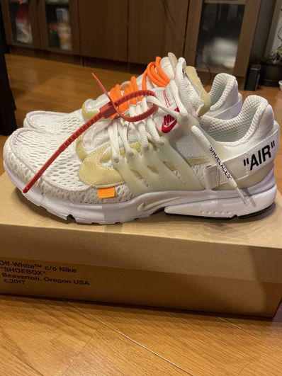 Off-White × Nike Air Presto "White/Black/Cone"