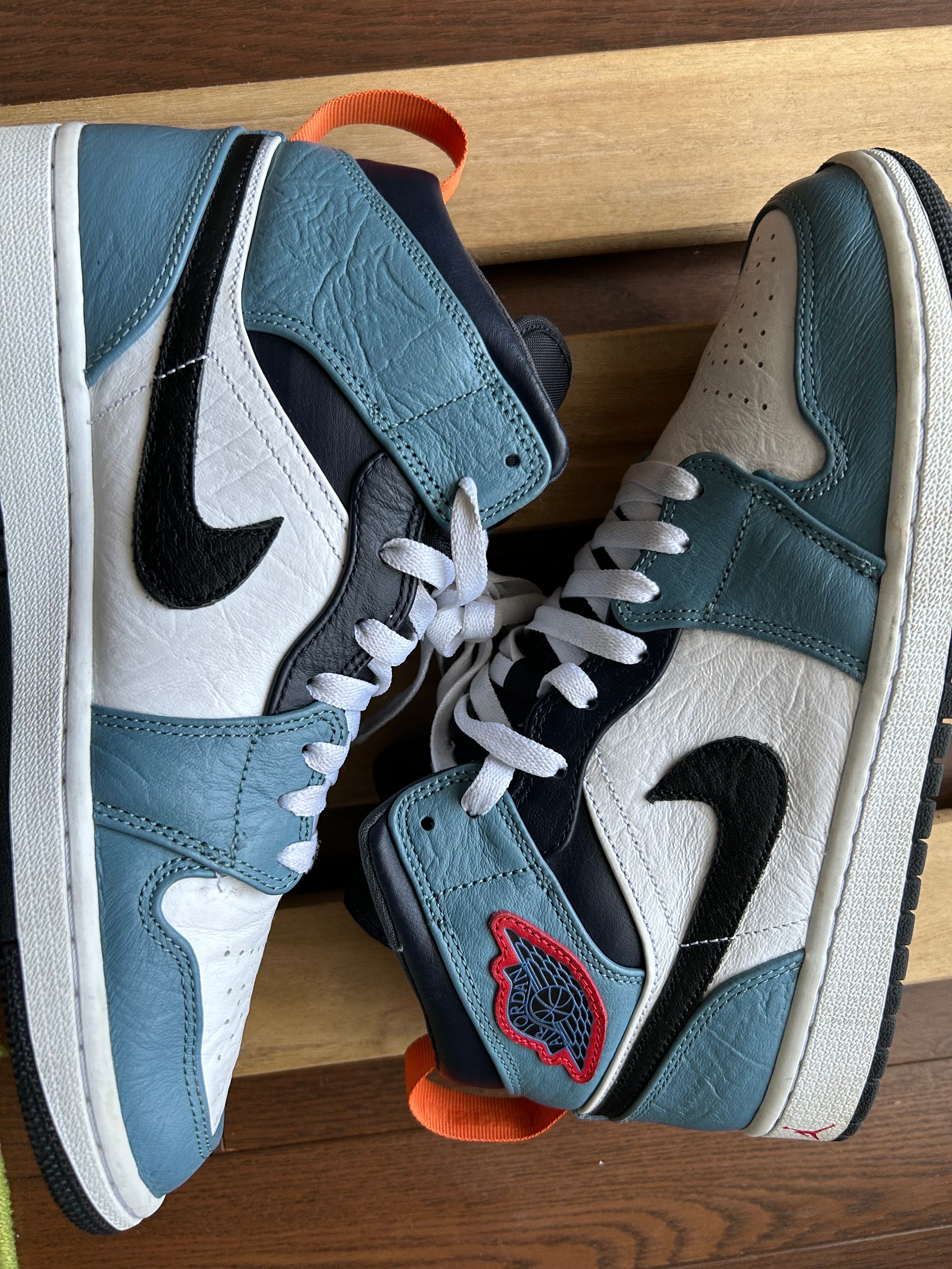 FACETASM × Nike Air Jordan 1 Mid "White/Navy"