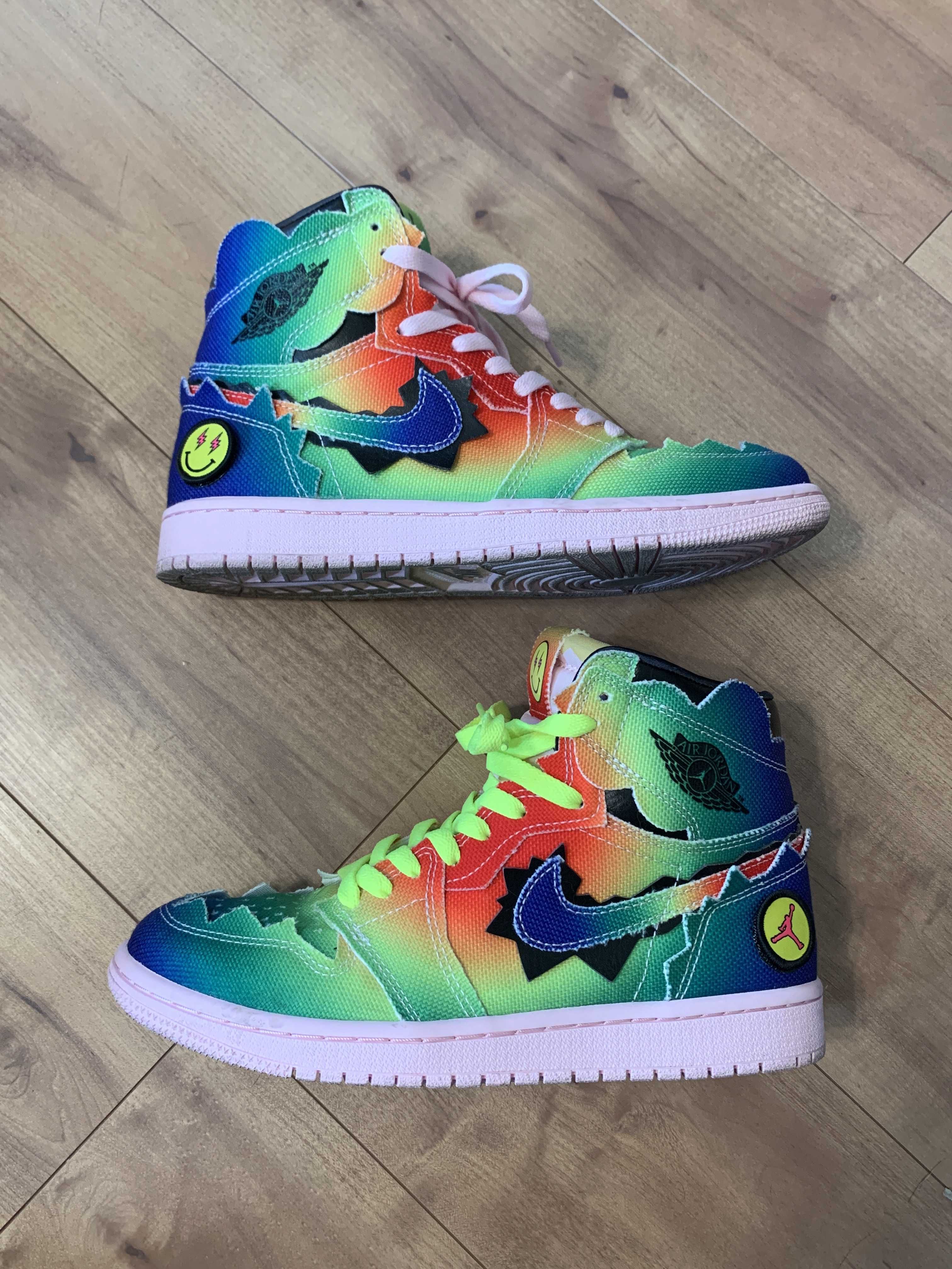 J Balvin × Nike Air Jordan 1 High OG "Rainbow"