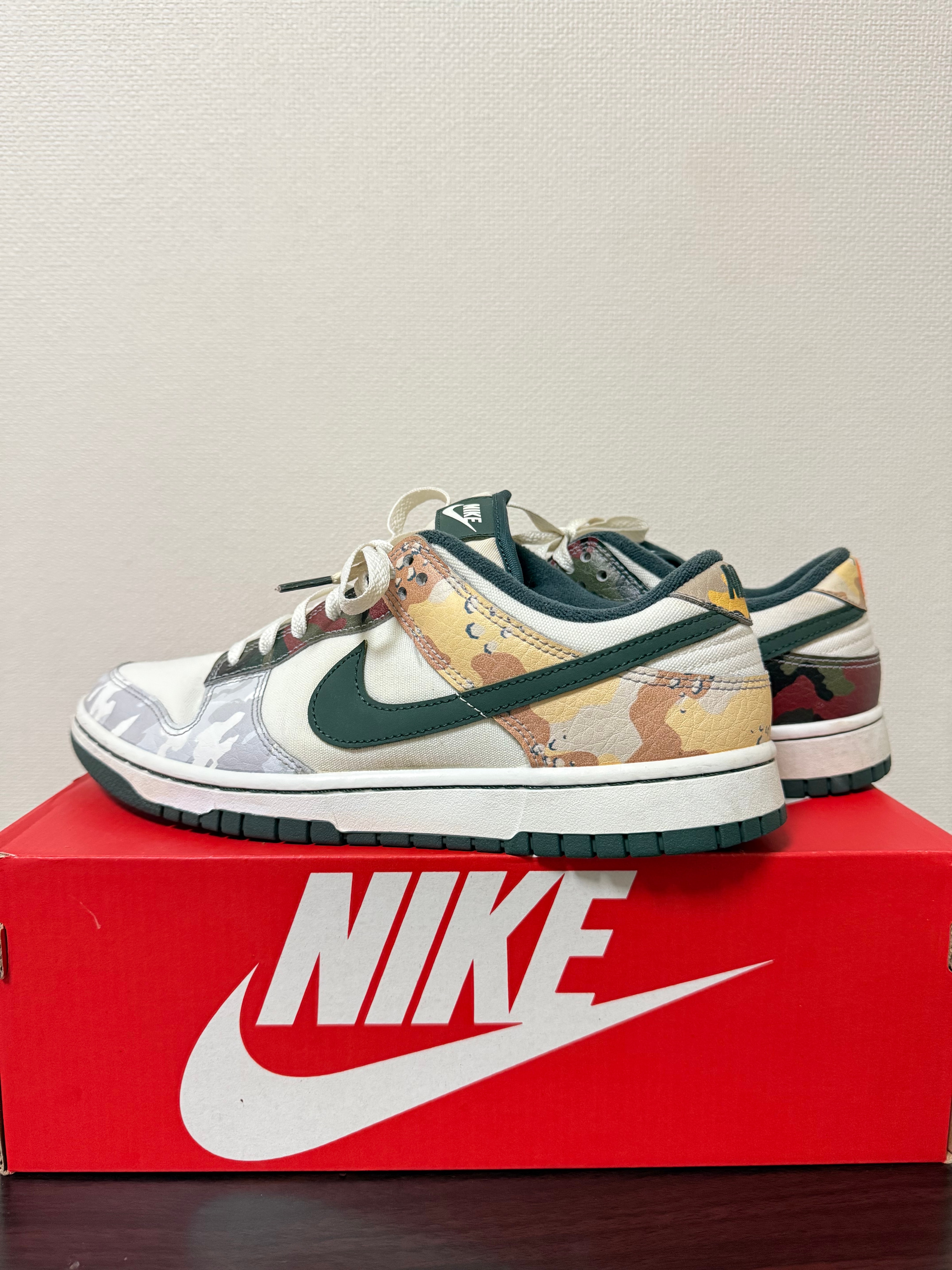 Nike Dunk Low "Sail Multi Camo"