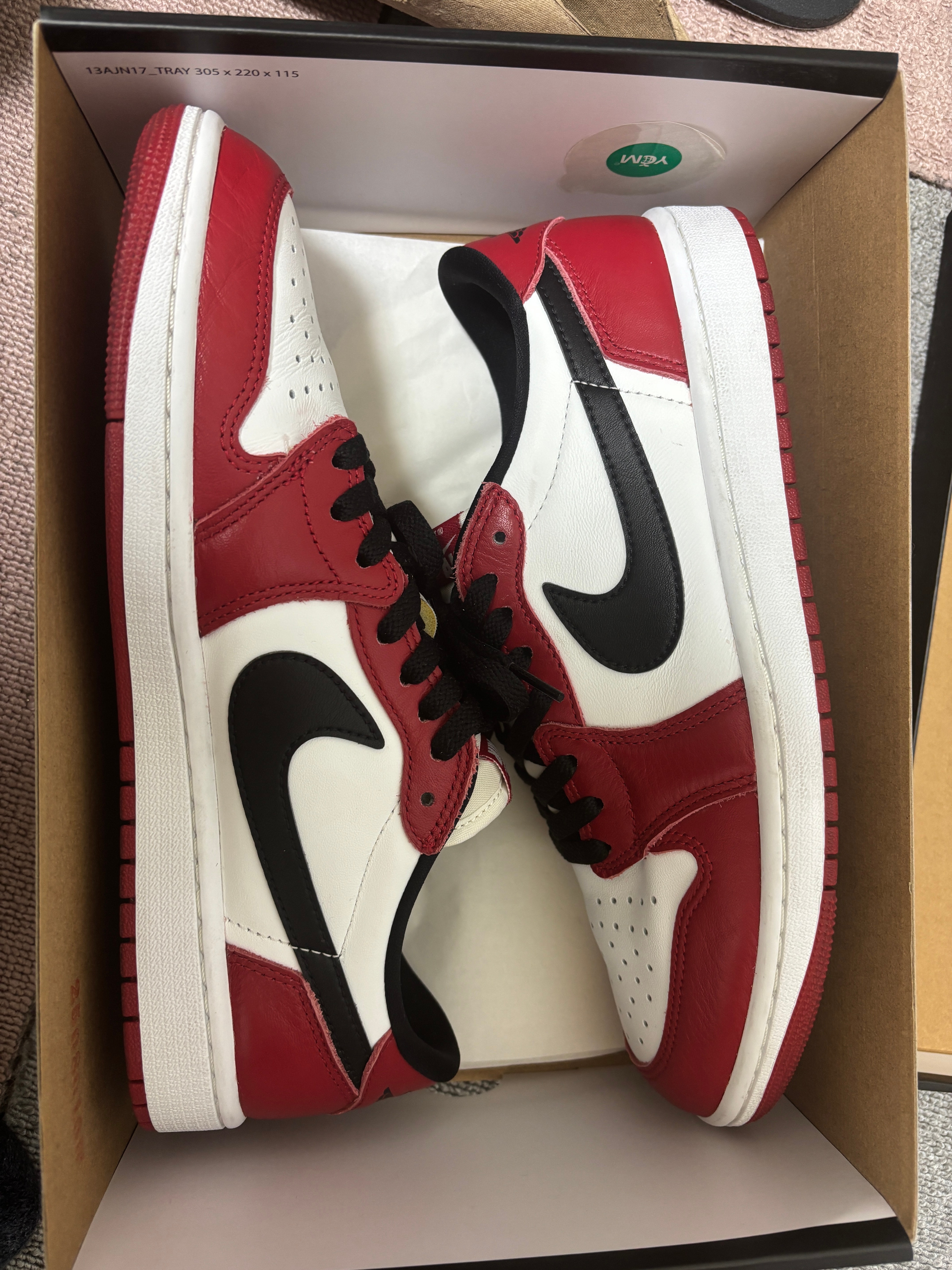 Nike Air Jordan 1 Retro Low OG "Chicago" (2025)