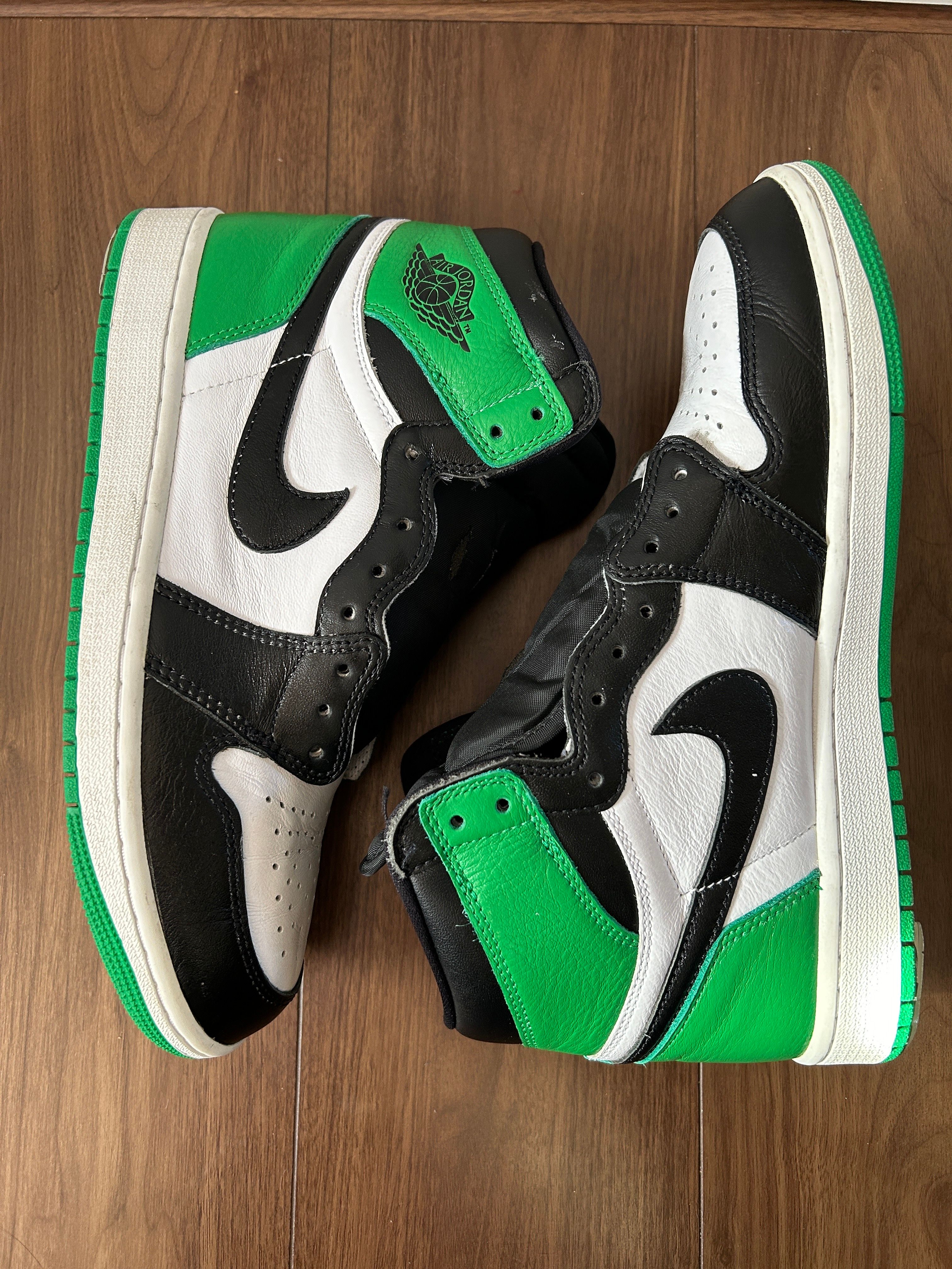 Nike Air Jordan 1 Retro High OG "Celtics/Black and Lucky Green" (2023)