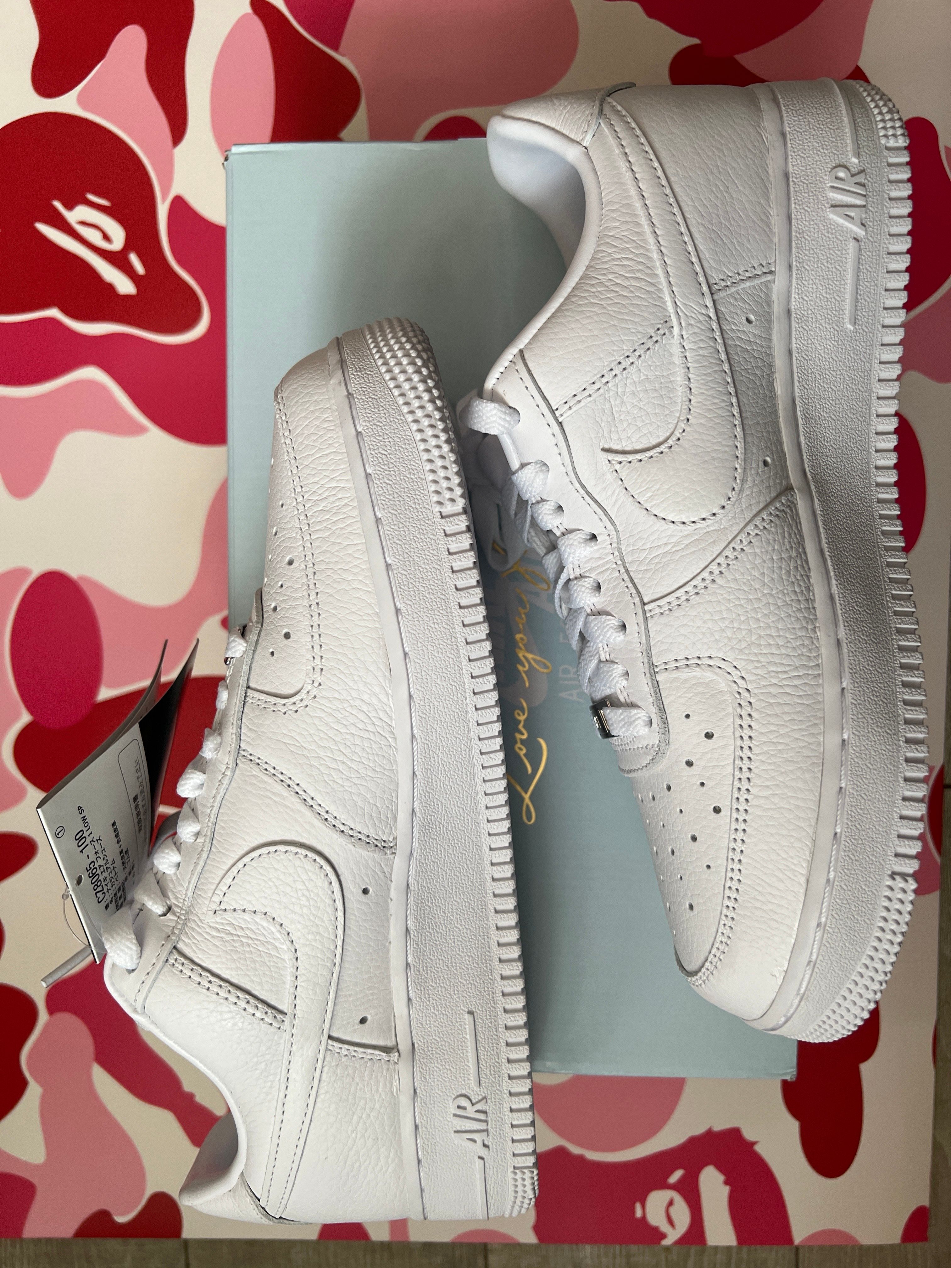 Drake NOCTA × Nike Air Force 1 Low "Love You Forver/White"