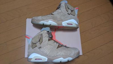 Travis Scott × Nike Air Jordan 6 "British Khaki"