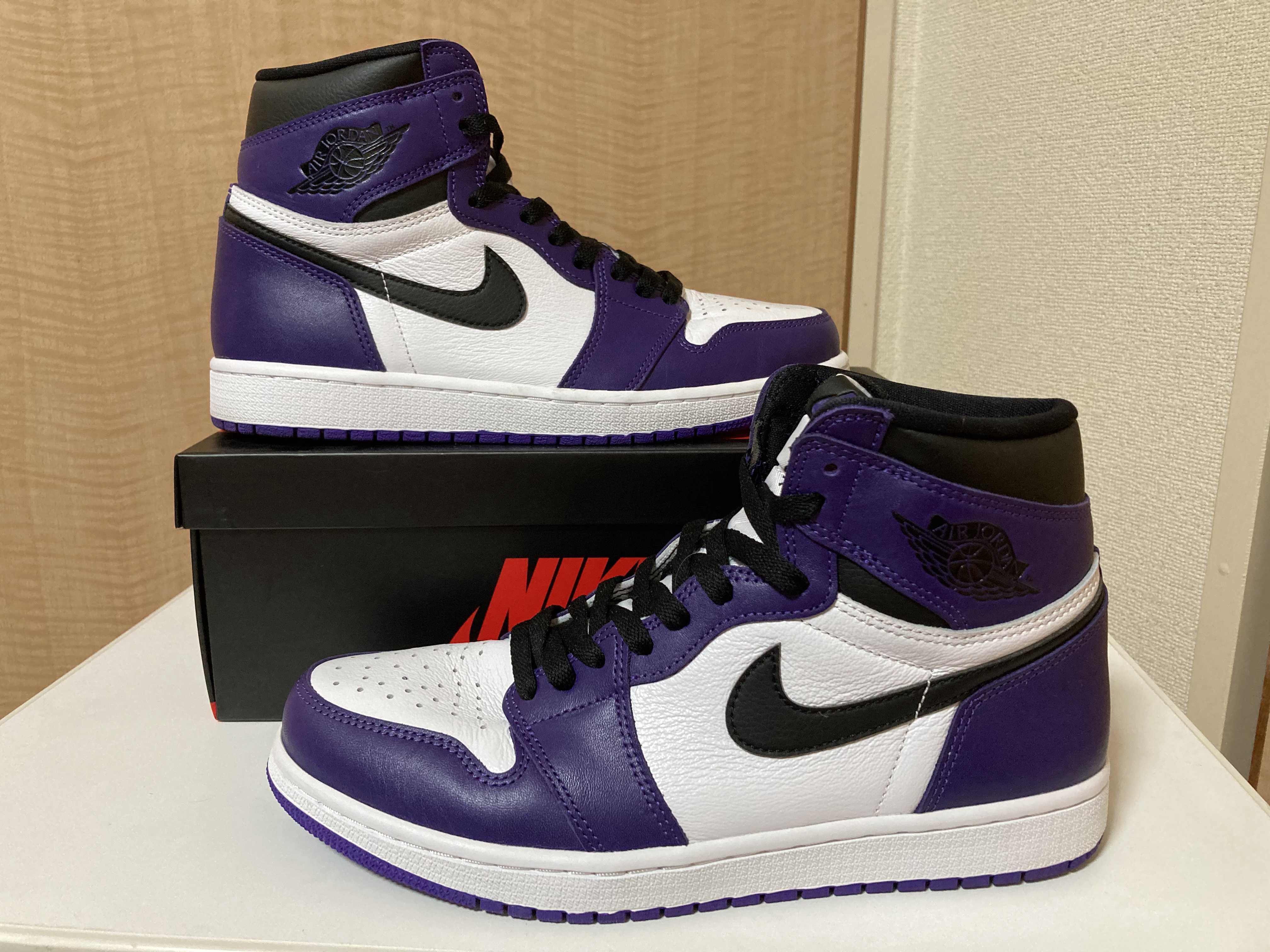 Nike Air Jordan 1 Retro High OG "Court Purple White/Black" (2020)