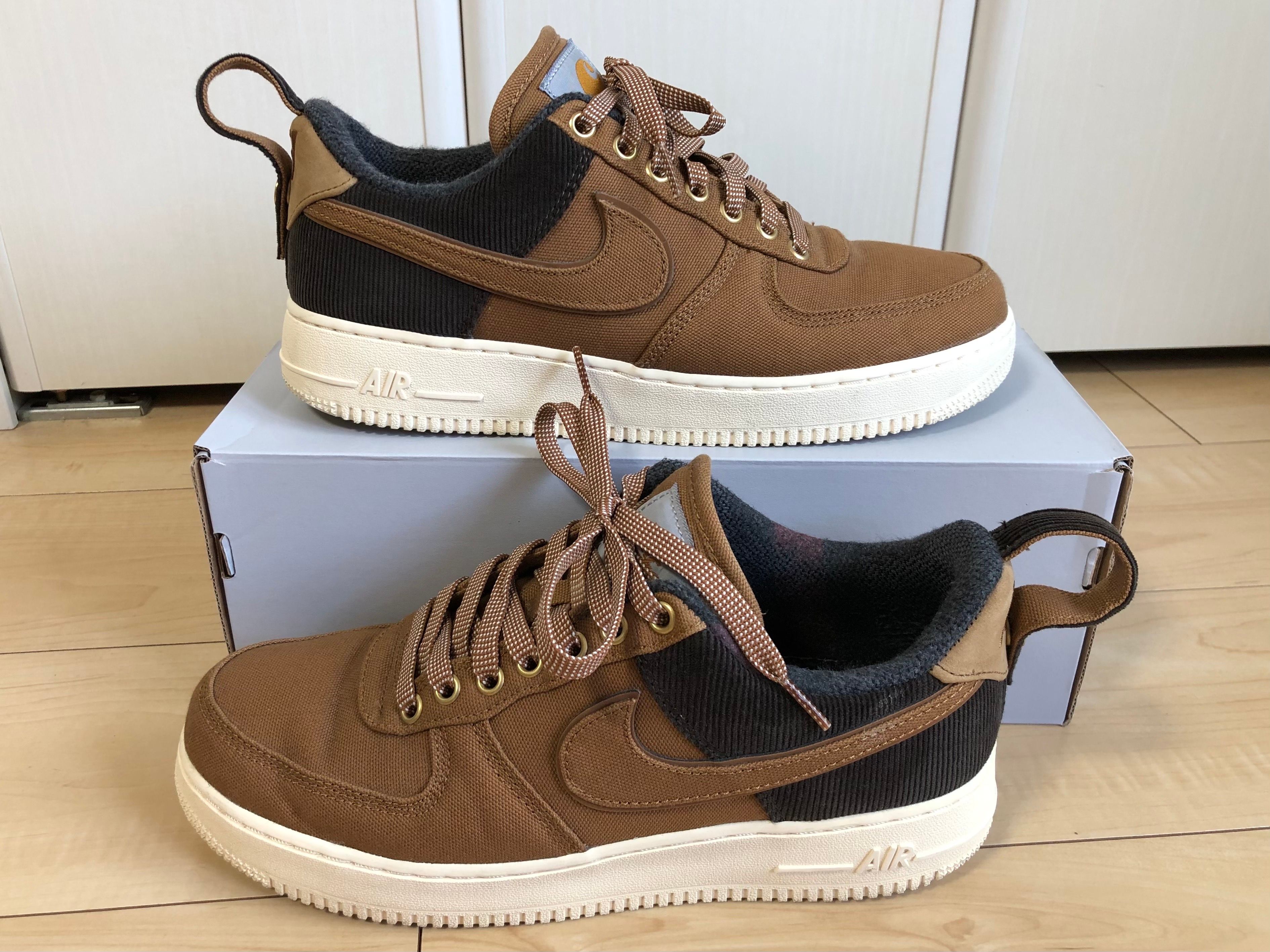 Carhartt WIP × Nike Air Force 1 Low "Ale Brown"