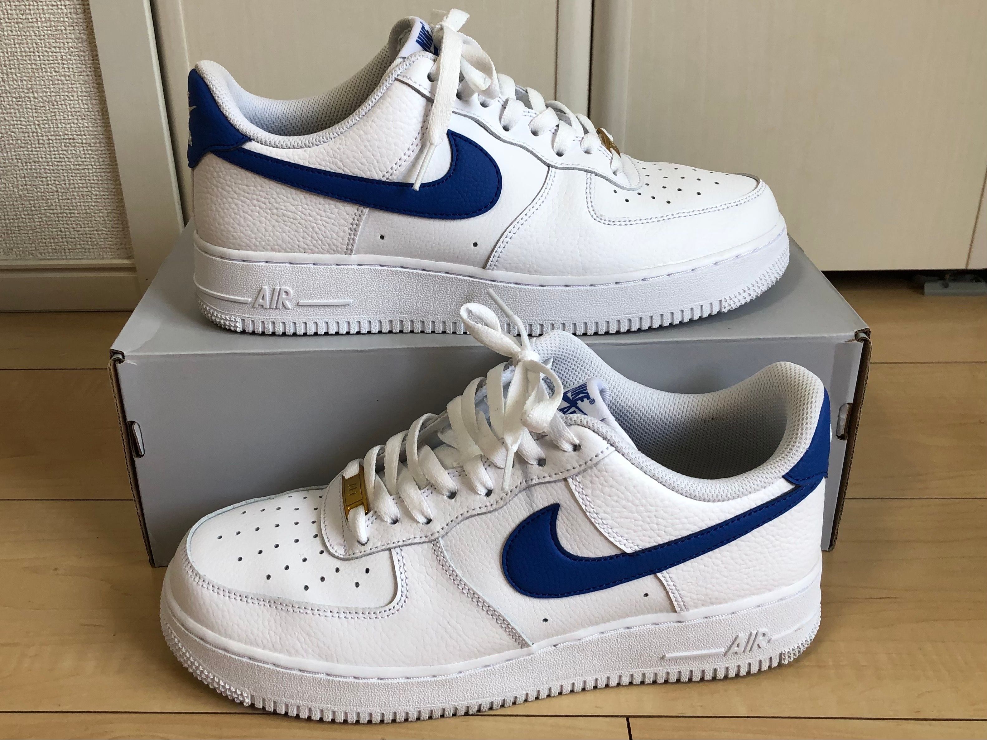 Nike Air Force 1 Low "White/Royal Blue"