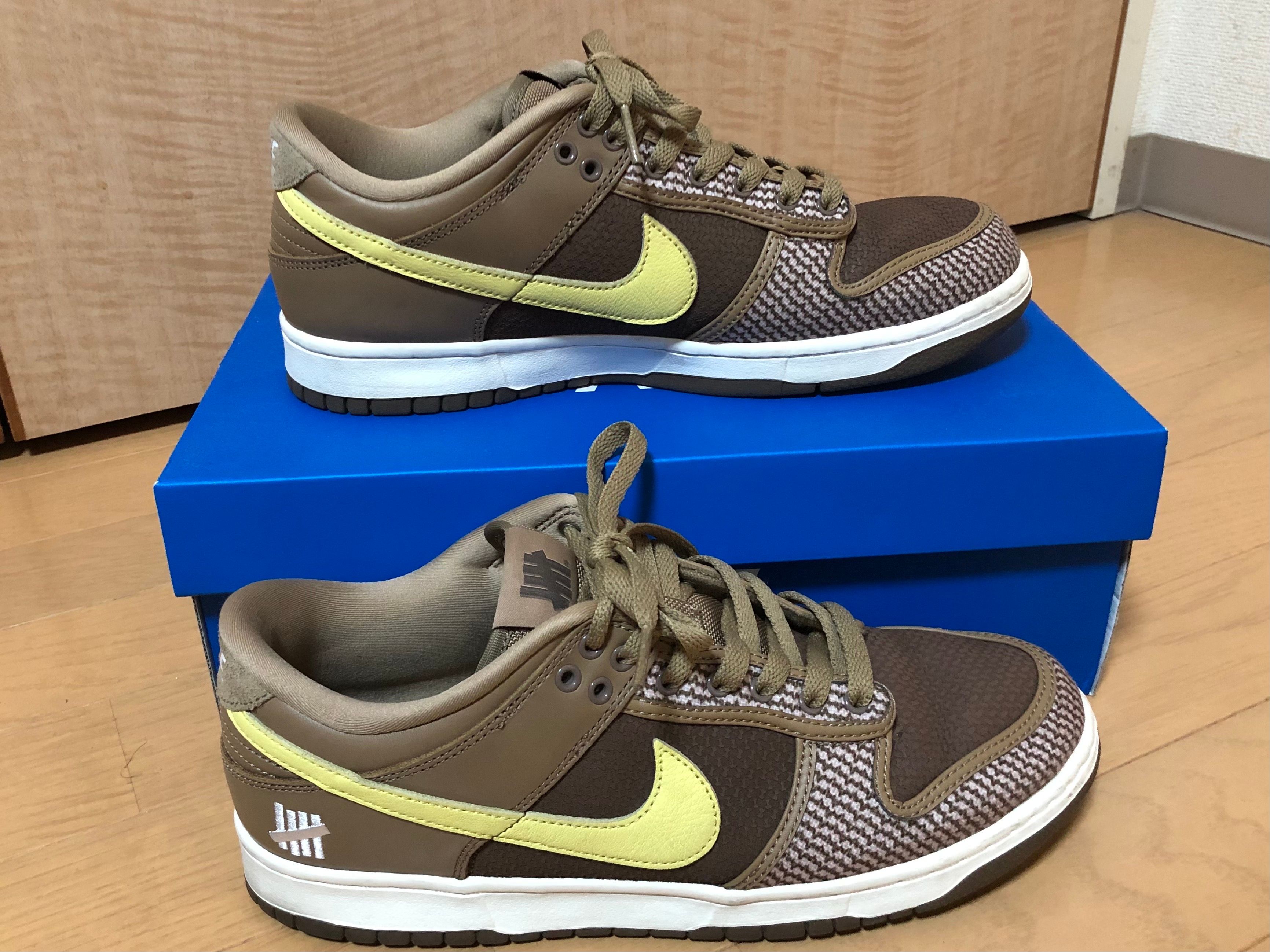 UNDEFEATED × Nike Dunk Low SP  "Canteen/Lemon Frost/Palomino"