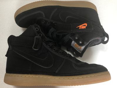 CARHARTT WIP × NIKE VANDAL SUPREME HIGH "BLACK"