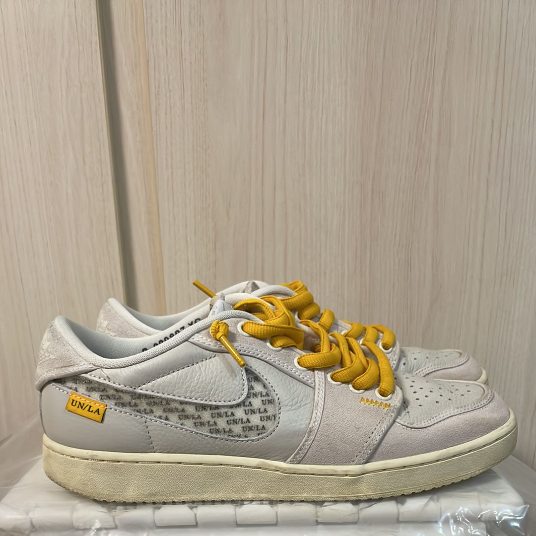 UNION × Nike Air Jordan 1 Low KO "Sail Leather"