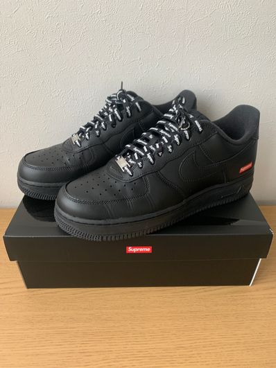 Supreme × Nike Air Force 1 Low "Black"