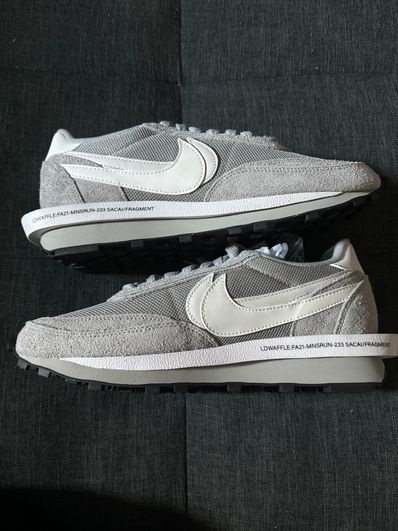 Fragment × sacai × Nike LD Waffle "Light Smoke Grey"