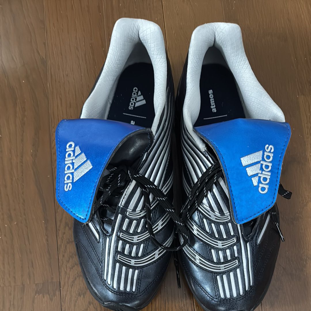 atmos × adidas Predator Megaride "Silver Metallic/Core Black"