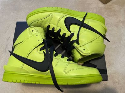 AMBUSH × NIKE DUNK HIGH "FLASH LIME"