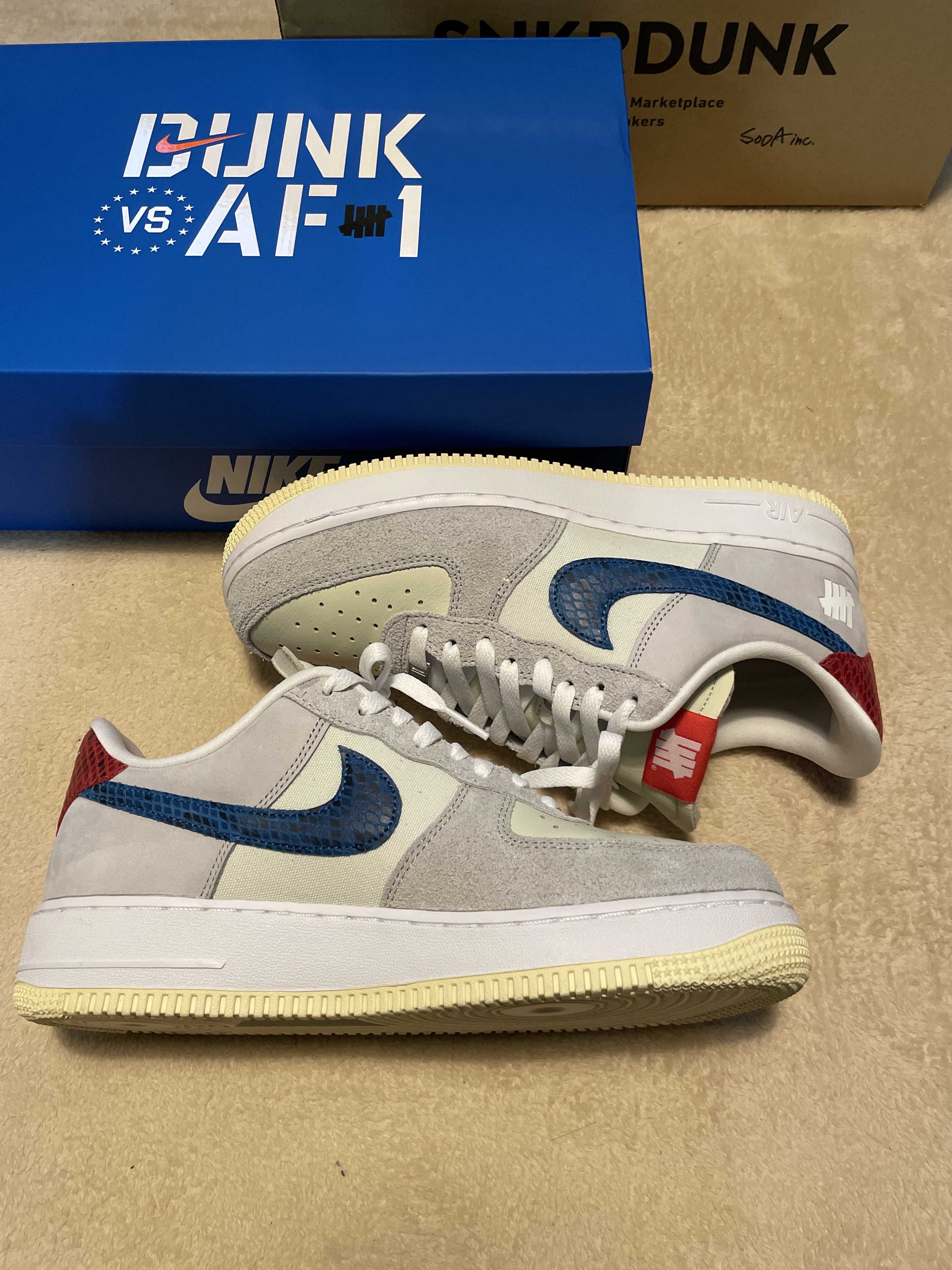 UNDEFEATED × Nike Air Force 1 Low "White"