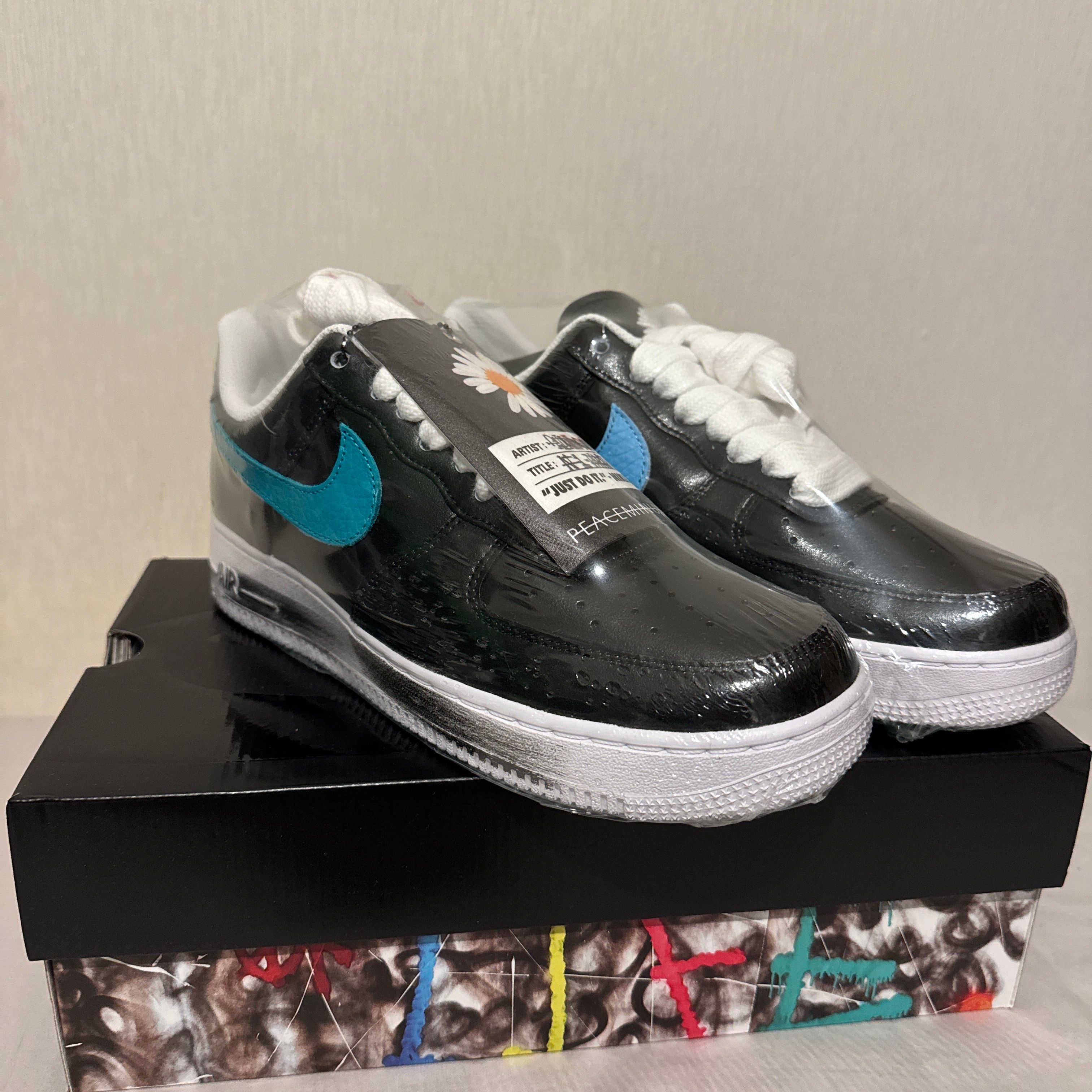 PEACEMINUSONE × Nike Air Force 1 Low '07 Para-Noise 3.0 "Black and Multi-Color" / G-DRAGON