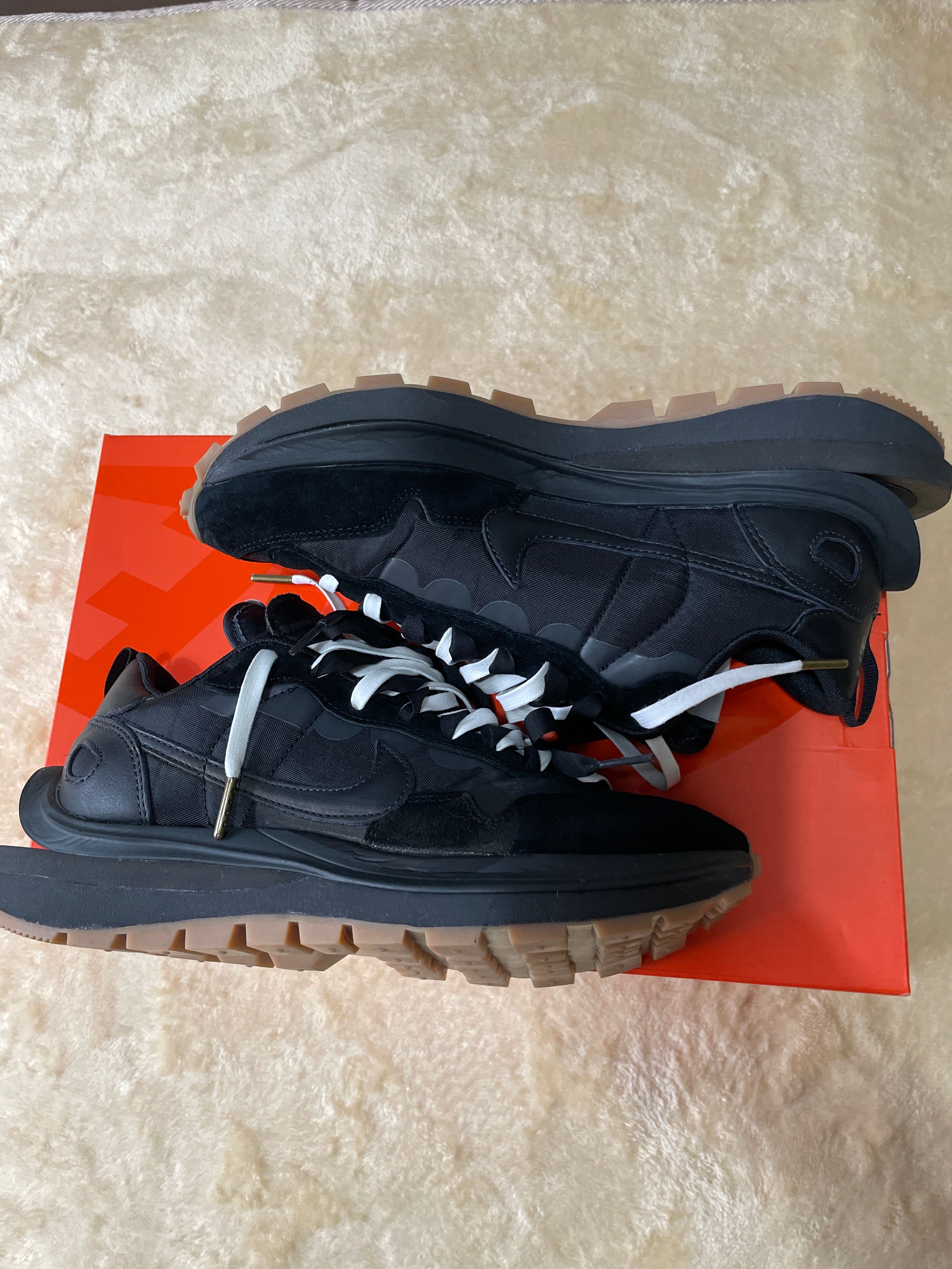 sacai × Nike VaporWaffle "Black Gum"