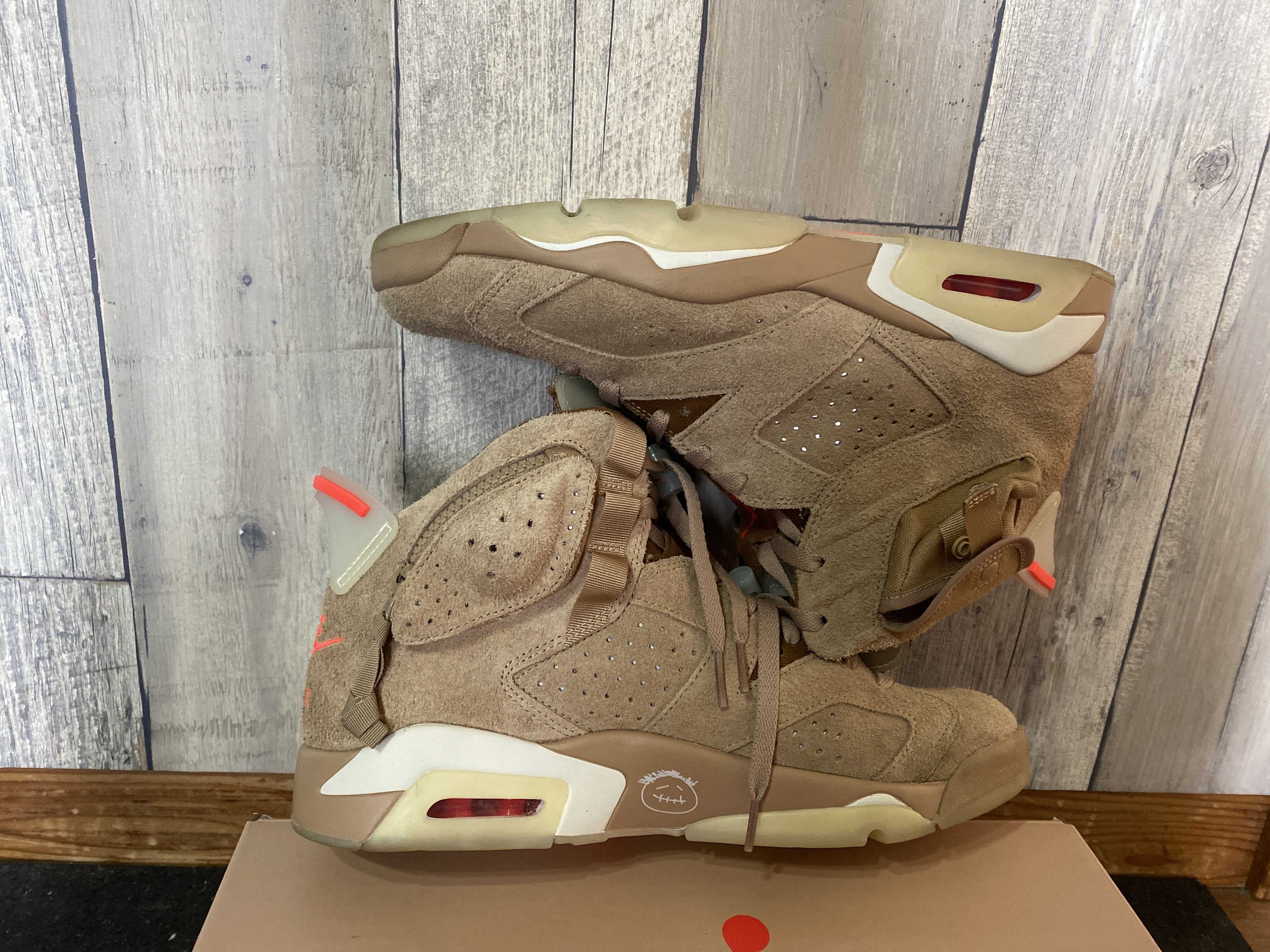 Travis Scott × Nike Air Jordan 6 "British Khaki"