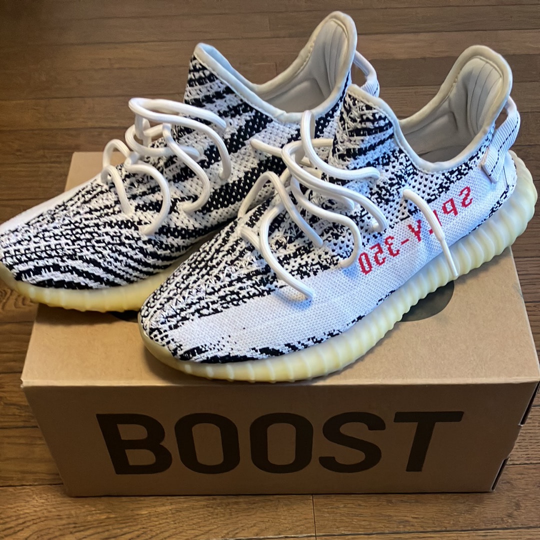 アディダス イージーブースト350V2 "ゼブラ"